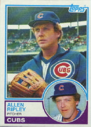 1983 Topps      073      Allen Ripley